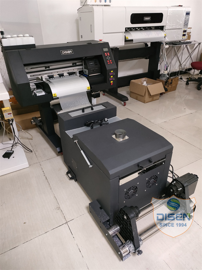 DS-MC301P 30cm A3 DTF PET Filamu Printer Yenye Vichwa XP600 na Mashine ya Kutikisa Poda 
